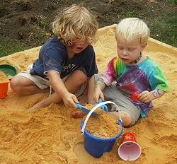 The term Sandbox comes from a child's sandbox or sandpit for safe play.